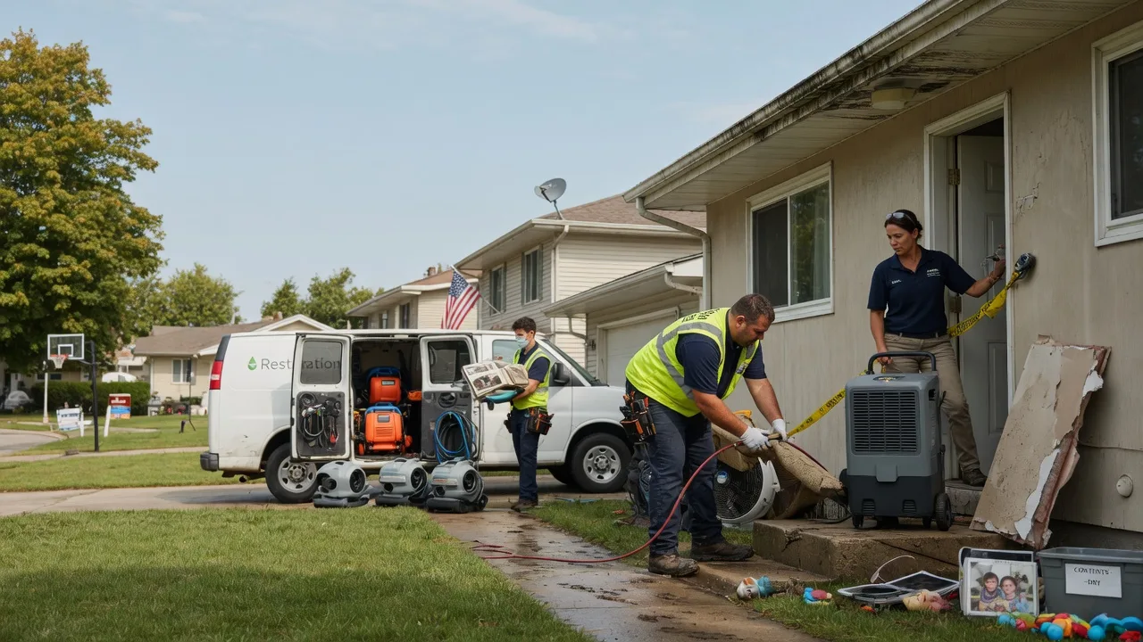 Water Damage Restoration in Armada, MI near me